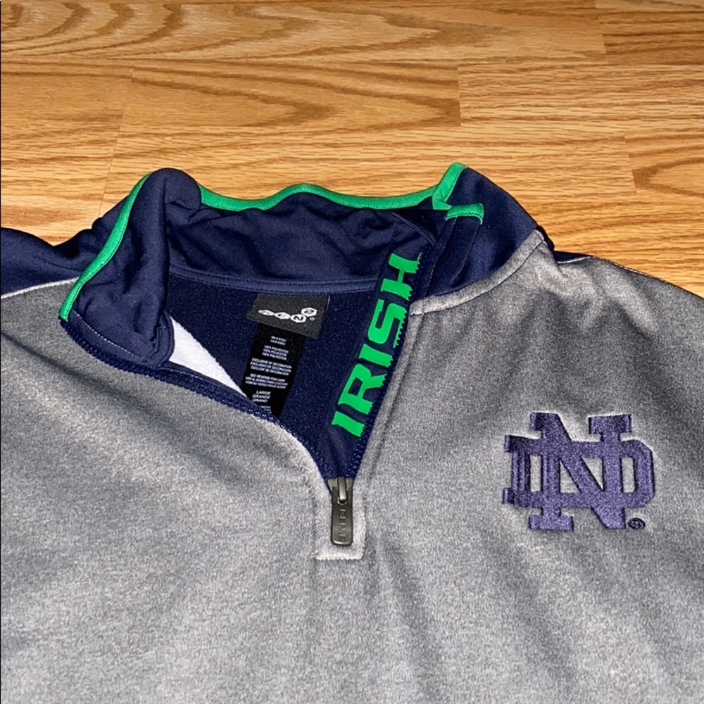 Irish quarter zip hoodie